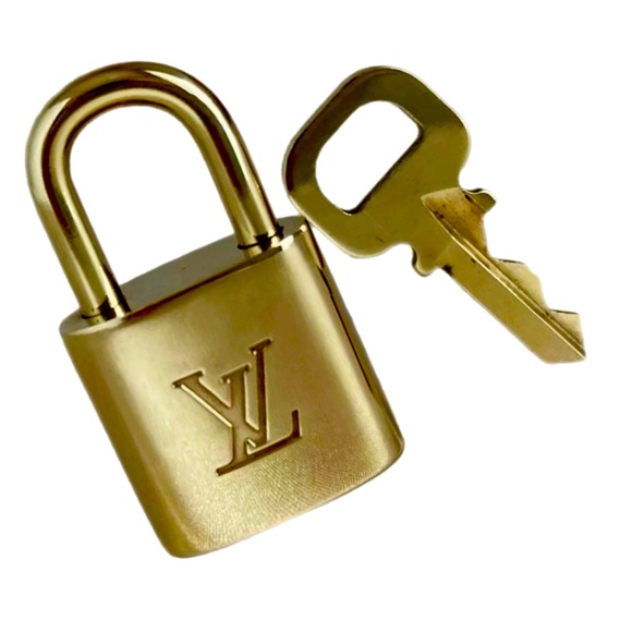 Authentic Louis Vuitton Lock and Key - Picture 1 of 2